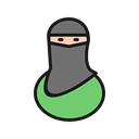 woman, Arab, Arab Woman, free0008 Black icon