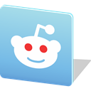 Reddit, social media, Social, media, Logo, share SkyBlue icon