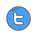 twitter, social media, twitter button, twitter logo Black icon