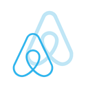 Airbnb, media, Logo, Social Black icon