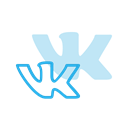 Social, Vk, media, Logo Black icon