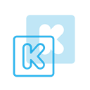 media, Logo, Social, Kickstarter DodgerBlue icon