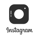 Logo, social media, instagram logo, instgram Black icon