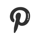 pinterest logo, Logo, Label, pinterest Black icon