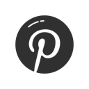 Logo, Label, pinterest, pinterest logo DarkSlateGray icon
