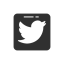 Logo, twitter, bird, twitter logo Black icon