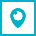 Periscope, Social, Colored, media, line, square, social media DarkTurquoise icon