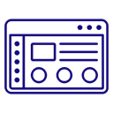 Adjustment, word press, tune up, system, settings, Dashboard Black icon