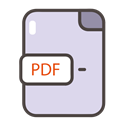 Pdf, documents, Folders, files, pdf icon Gainsboro icon