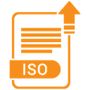 File, Format, Extension, Folder, document, paper, Iso DarkOrange icon