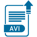 Folder, document, paper, Avi, File, Format, Extension Teal icon