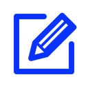 document, write, File, new, create Black icon