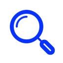 Searching, zoom, Explore, Magnifier, Lense, search Black icon