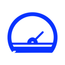 speedometer, Dashboard, Gauge, system, speed, configuration, Gear Black icon