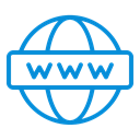 globe, internet, network, web, www, Address, site Black icon