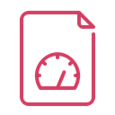 document, Doc, speed, speedometer, Dashboard, guage Black icon