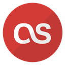 Logo, Lastfm, website Crimson icon