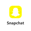 Logo, Label, Ghost, snapchat logo Black icon