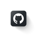 Logo, Hub, Github, Git Black icon