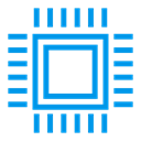 Desktop, hardware, processor, Cpu, pc, intel, processorchip DodgerBlue icon