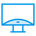 Tv, Computer, television, login, monitor, screen, Device Black icon