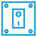 Energy, Eject, lightning, Bolt, done, media DodgerBlue icon