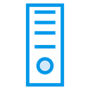 Server, Database, Cloud, Data, storage, Servers, computing Black icon