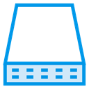 Computer, Data, storage, electronic, webserver, Server, Database Black icon