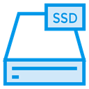 storage, Ssd, Server, Device, card, hardware, Data Icon
