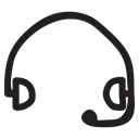 speaker, support, Device, Headset, Headphone, Earphone, Communication Black icon