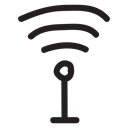 Device, signal, radar, antenna, tower, Satellite, technology Icon