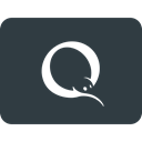 qiwi, send, online, Money, pay, credit, payments DarkSlateGray icon