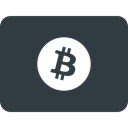 Money, pay, credit, payments, Bitcoin, send, online DarkSlateGray icon