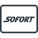 sofort, pay, credit, payments, send, online, Money Black icon