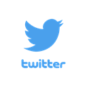 Logo, twitter, bird, twitter logo Black icon