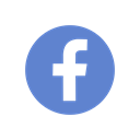 Logo, Label, website, facebook logo CornflowerBlue icon
