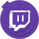 twitch.tv, twitch.tv icon, twitch icon, media, network, Social, Twitch DarkSlateBlue icon