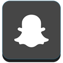 media, network, social media, Social, Snapchat Icon