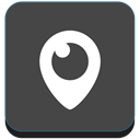 media, network, social media, Social, Periscope DarkSlateGray icon