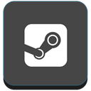 steam, valve, Game, play, gaming, square DarkSlateGray icon