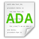 Ada, File icon