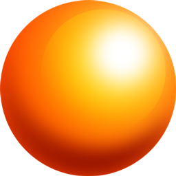 Ball, Orange, Sphere icon