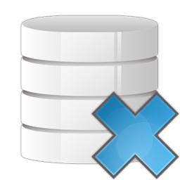 Database, remove, delete icon