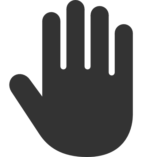 Hand, Cursor icon