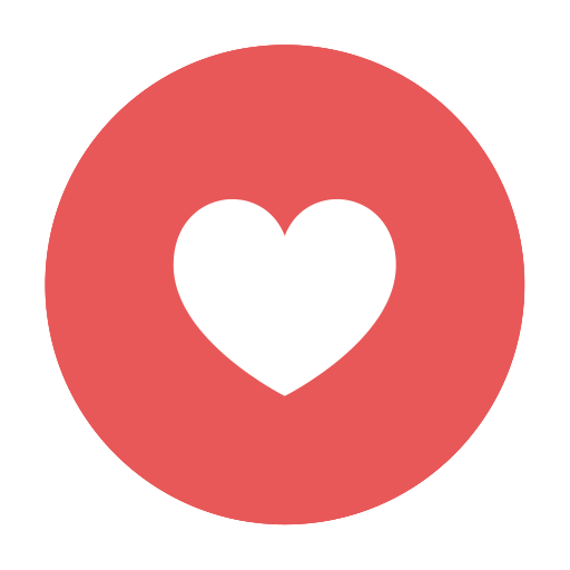 modern, red, Favourites, fav, Add, Like, Circular icon - 512 x 512 png 13kB