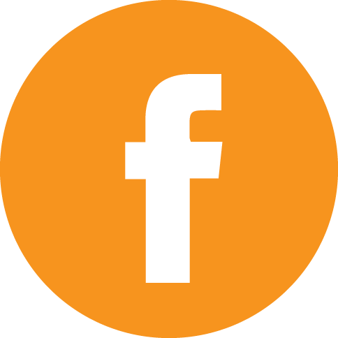 logo facebook orange