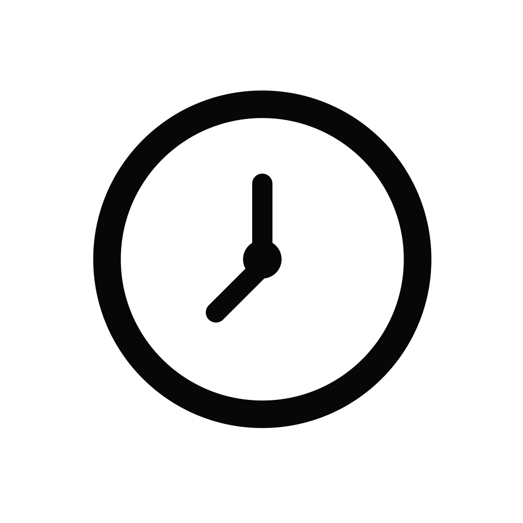 time, Clock icon