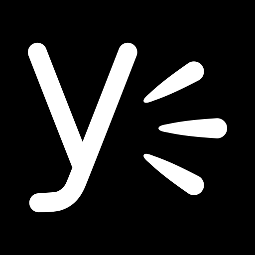 Yammer logo white