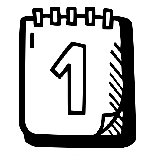 first day, Celebration, Calendar icon