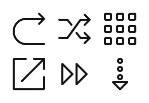 Navigation Set - Arrows, Part Two Icon